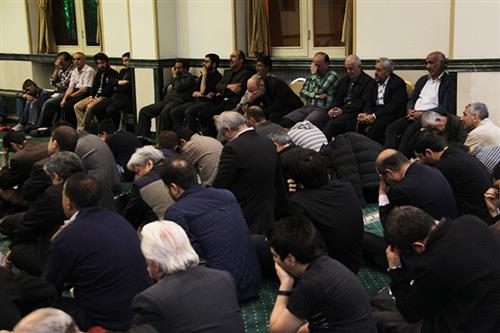 دومین شب از مراسم روضه فاطمیه در مسجد جامع جماران 
